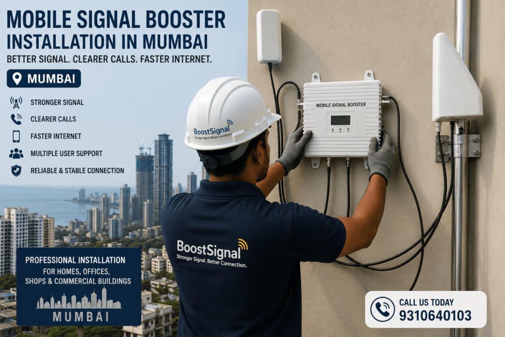 Mobile signal booster in mumbai