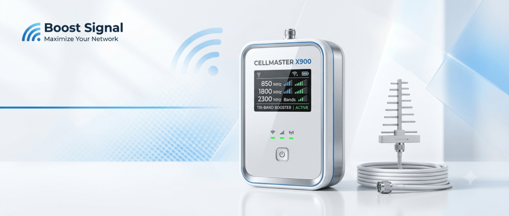 850-1800-2300 triband mobile signal booster